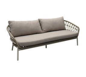 AVH-Collectie Montreal 3-zitsbank latte zand AVH-Collectie Montreal 3-zitsbank latte zand