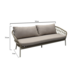 AVH-Collectie Montreal 3-zitsbank latte zand AVH-Collectie Montreal 3-zitsbank latte zand