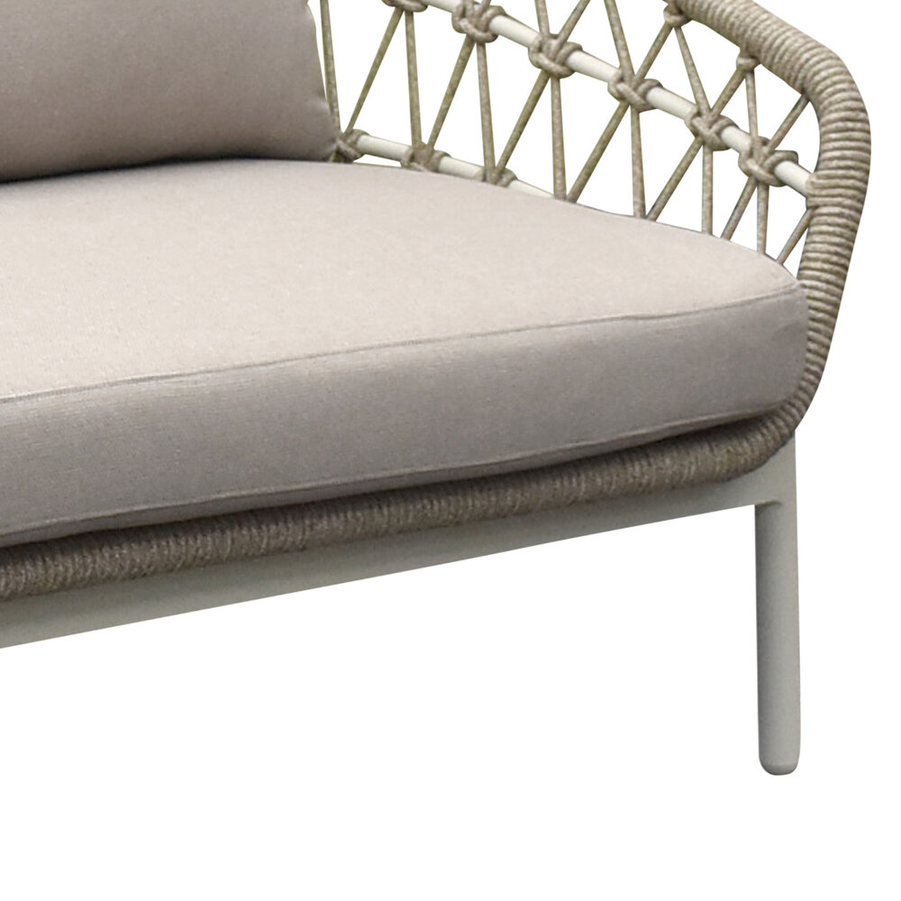 AVH-Collectie Montreal 3-zitsbank latte zand AVH-Collectie Montreal 3-zitsbank latte zand