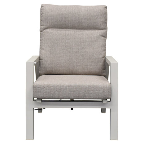 AVH-Collectie Vegas lounge tuinstoel verstelbaar aluminium latte AVH-Collectie Vegas lounge tuinstoel verstelbaar aluminium latte