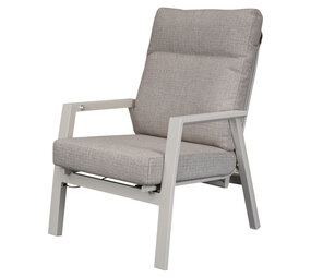 AVH-Collectie Vegas lounge tuinstoel verstelbaar aluminium latte AVH-Collectie Vegas lounge tuinstoel verstelbaar aluminium latte