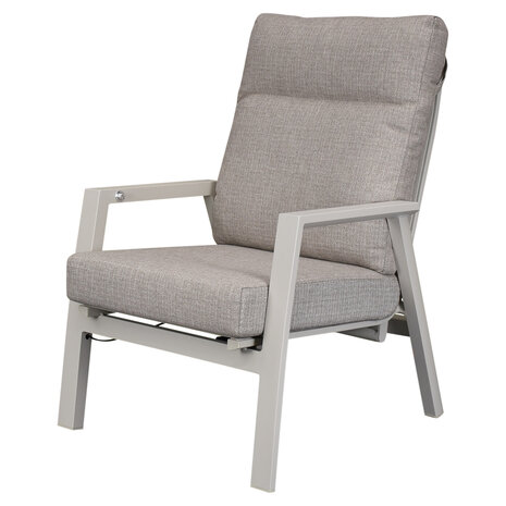 AVH-Collectie Vegas lounge tuinstoel verstelbaar aluminium latte AVH-Collectie Vegas lounge tuinstoel verstelbaar aluminium latte