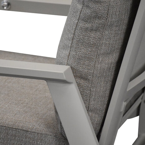 AVH-Collectie Vegas 3-zitsbank verstelbaar aluminium latte AVH-Collectie Vegas 3-zitsbank verstelbaar aluminium latte