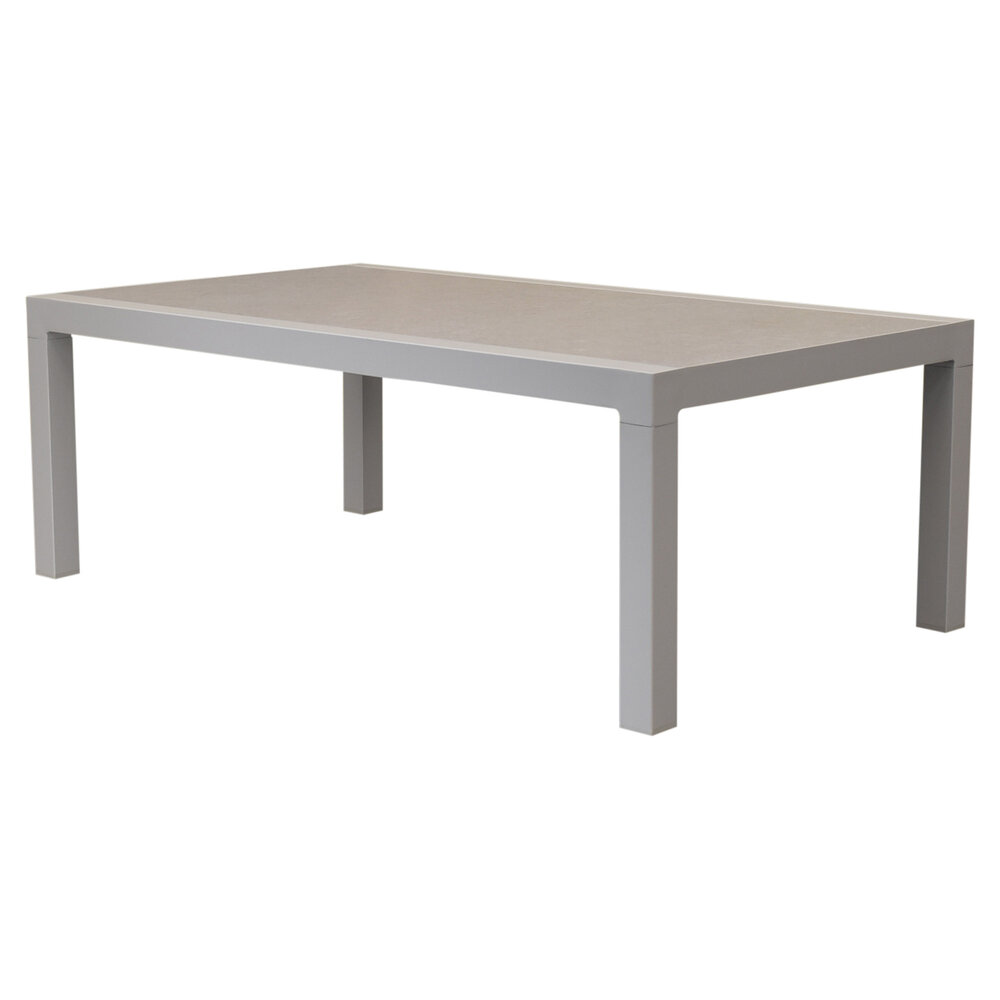 AVH-Collectie Vegas lounge tuintafel aluminium latte 120x70xH43 cm sintered stone AVH-Collectie Vegas lounge tuintafel aluminium latte 120x70xH43 cm sintered stone