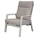 Vegas stoel bank loungeset 4 delige verstelbaar aluminium latte Vegas stoel bank loungeset 4 delige verstelbaar aluminium latte