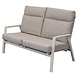 Vegas stoel bank loungeset 4 delige verstelbaar aluminium latte Vegas stoel bank loungeset 4 delige verstelbaar aluminium latte