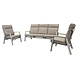 AVH-Collectie Vegas stoel bank loungeset 3 delig verstelbaar aluminium latte AVH-Collectie Vegas stoel bank loungeset 3 delig verstelbaar aluminium latte
