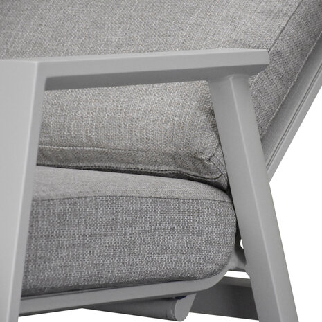 AVH-Collectie Vegas stoel bank loungeset 3 delig verstelbaar aluminium latte AVH-Collectie Vegas stoel bank loungeset 3 delig verstelbaar aluminium latte