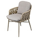AVH-Collectie Luxor dining tuinstoel latte AVH-Collectie Luxor dining tuinstoel latte