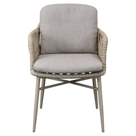 AVH-Collectie Luxor dining tuinstoel latte AVH-Collectie Luxor dining tuinstoel latte
