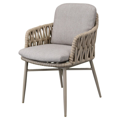AVH-Collectie Luxor dining tuinstoel latte AVH-Collectie Luxor dining tuinstoel latte