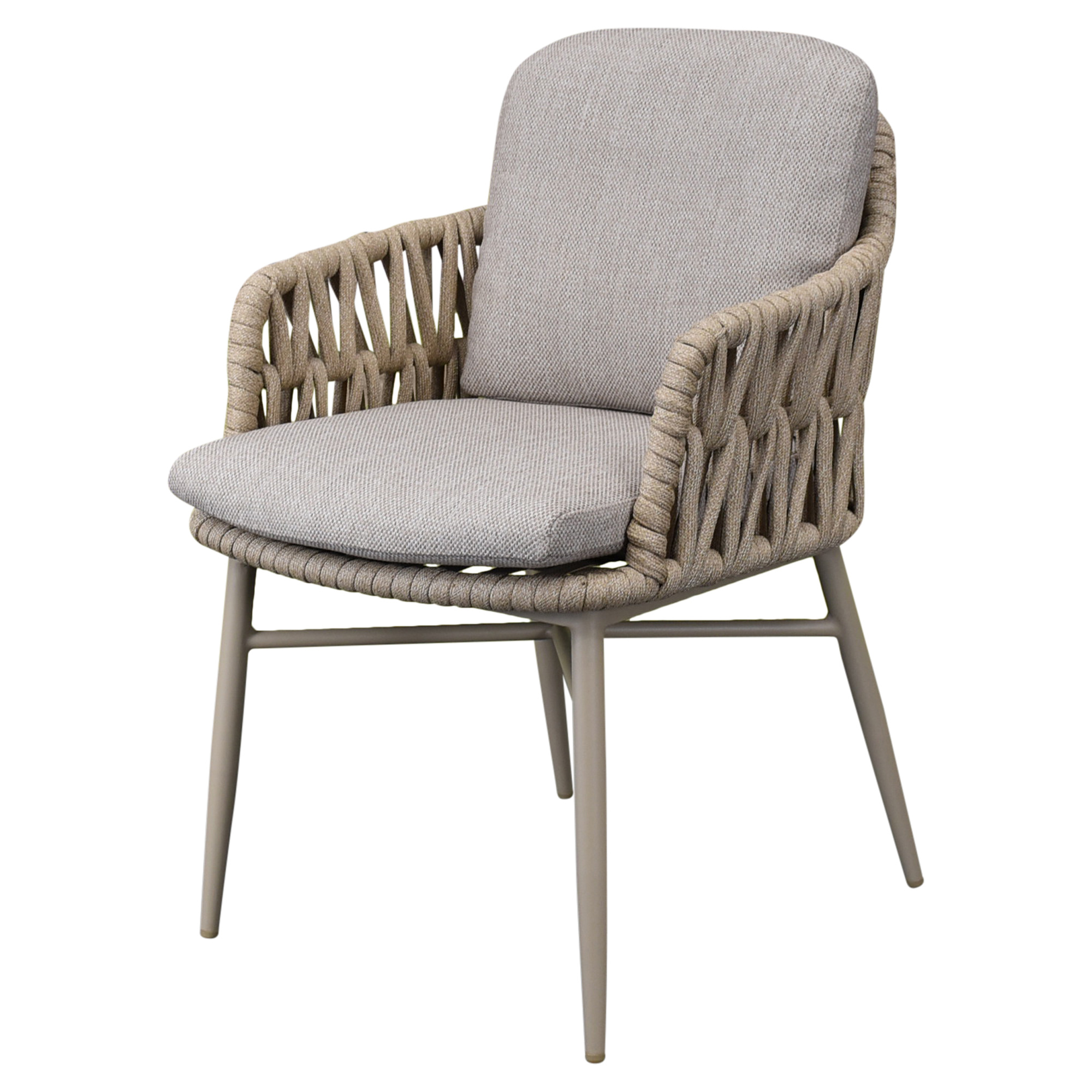 AVH-Collectie Luxor dining tuinstoel latte