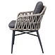 AVH-Collectie Luxor dining tuinstoel rope antraciet AVH-Collectie Luxor dining tuinstoel rope antraciet