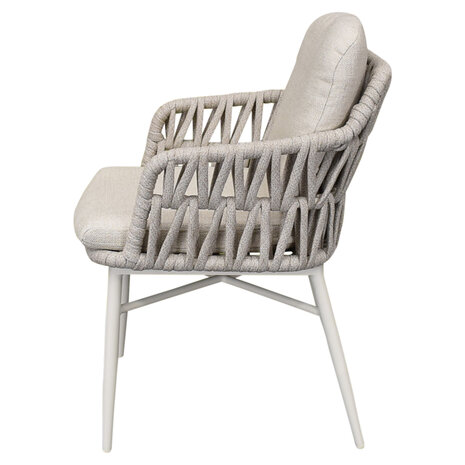 AVH-Collectie Luxor dining tuinstoel sand AVH-Collectie Luxor dining tuinstoel sand