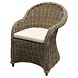 AVH-Collectie Roma dining tuinstoel naturel rotan off-white AVH-Collectie Roma dining tuinstoel naturel rotan off-white