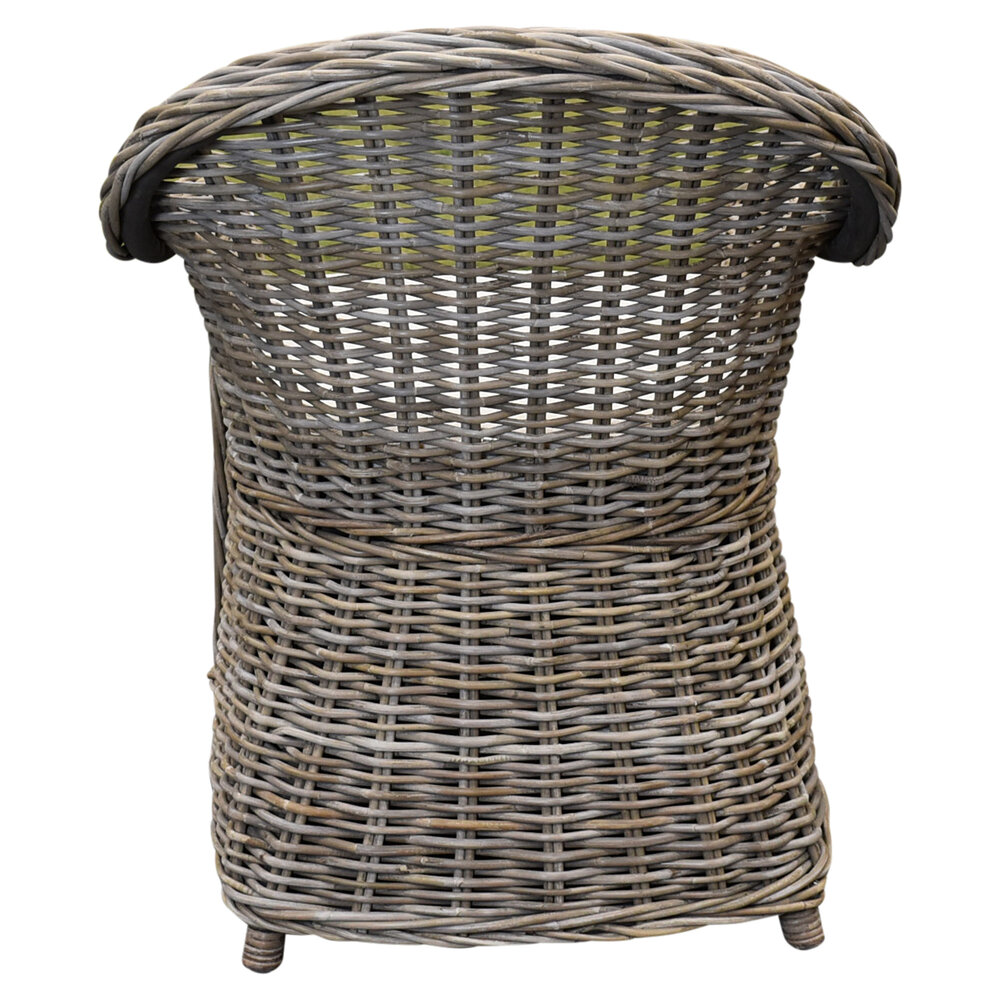 AVH-Collectie Roma dining tuinstoel naturel rotan off-white AVH-Collectie Roma dining tuinstoel naturel rotan off-white