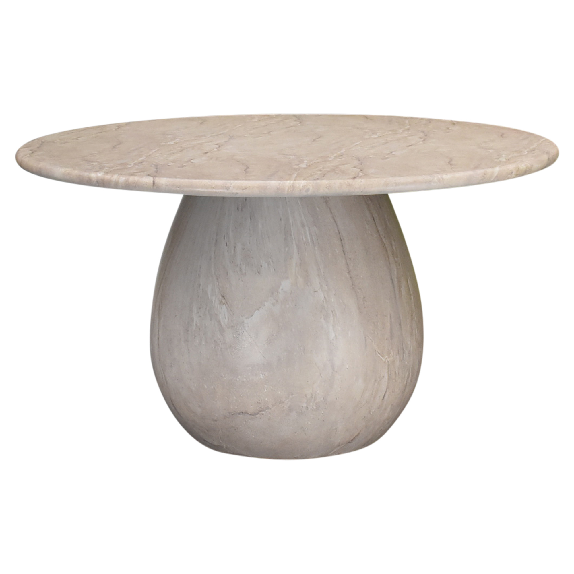AVH-Collectie Dante dining tafel 140 cm rond polystone marmerlook