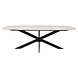 AVH-Collectie Derby dining tafel 240x100x77 cm terre AVH-Collectie Derby dining tafel 240x100x77 cm terre