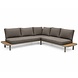 AVH-Collectie Amore platform hoek loungeset 2 delig latte zand aluminium AVH-Collectie Amore platform hoek loungeset 2 delig latte zand aluminium