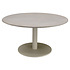 Union dining tafel 140x140x75 cm latte polystone travertine Union dining tafel 140x140x75 cm latte polystone travertine