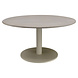 AVH-Collectie Union dining tafel 140x140x75 cm latte polystone travertine AVH-Collectie Union dining tafel 140x140x75 cm latte polystone travertine