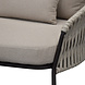 AVH-Collectie Sarenza stoel bank loungeset 3 delig zand rope terre frame AVH-Collectie Sarenza stoel bank loungeset 3 delig zand rope terre frame