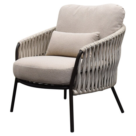 AVH-Collectie Sarenza stoel bank loungeset 3 delig zand rope terre frame AVH-Collectie Sarenza stoel bank loungeset 3 delig zand rope terre frame
