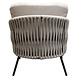AVH-Collectie Sarenza stoel bank loungeset 3 delig zand rope terre frame AVH-Collectie Sarenza stoel bank loungeset 3 delig zand rope terre frame