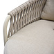 AVH-Collectie Sarenza stoel bank loungeset 3 delig zand rope latte frame AVH-Collectie Sarenza stoel bank loungeset 3 delig zand rope latte frame