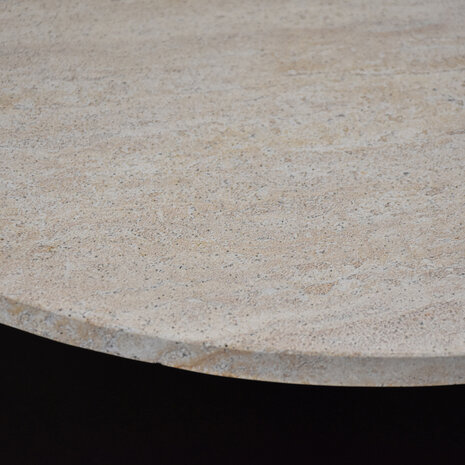 AVH-Collectie Lido lounge tafel 80x80x35 cm terre polystone travertine AVH-Collectie Lido lounge tafel 80x80x35 cm terre polystone travertine