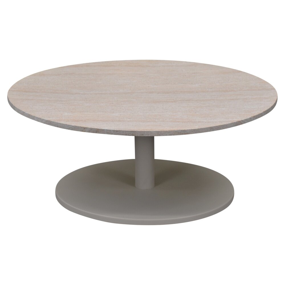 AVH-Collectie Lido lounge tafel 80x80x35 cm latte polystone travertine AVH-Collectie Lido lounge tafel 80x80x35 cm latte polystone travertine