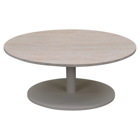 AVH-Collectie Lido lounge tafel 80x80x35 cm latte polystone travertine AVH-Collectie Lido lounge tafel 80x80x35 cm latte polystone travertine