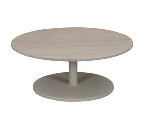 AVH-Collectie Lido lounge tafel 60x60x30 cm latte polystone travertine
