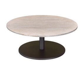 AVH-Collectie Lido lounge tafel 80x80x35 cm terre polystone travertine AVH-Collectie Lido lounge tafel 80x80x35 cm terre polystone travertine