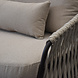 AVH-Collectie Sarenza hoek loungeset 5 delig zand rope terre frame
