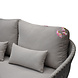 AVH-Collectie Sarenza hoek loungeset 4 delige zand rope terre frame AVH-Collectie Sarenza hoek loungeset 4 delige zand rope terre frame