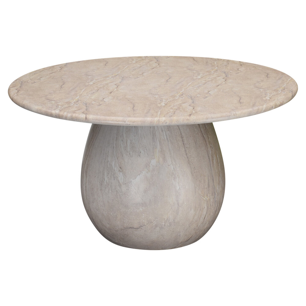 AVH-Collectie Luxor Dante dining tuinset 140xH75 cm 6 delig latte polystone marmerlook AVH-Collectie Luxor Dante dining tuinset 140xH75 cm 6 delig latte polystone marmerlook
