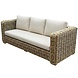 AVH-Collectie Nissah 3-zitsbank naturel rotan off-white kussens AVH-Collectie Nissah 3-zitsbank naturel rotan off-white kussens