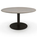 AVH-Collectie Union dining tafel 140x140x75 cm terre polystone travertine
