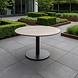 AVH-Collectie Union dining tafel 140x140x75 cm terre polystone travertine AVH-Collectie Union dining tafel 140x140x75 cm terre polystone travertine