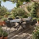AVH-Collectie San Francisco Luxor dining tuinset 240x100xH76 cm 7 delig antraciet keramiek AVH-Collectie San Francisco Luxor dining tuinset 240x100xH76 cm 7 delig antraciet keramiek