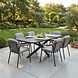 AVH-Collectie Sayanora Nova dining tuinset 240x110xH74 cm 7 delig antraciet keramiek AVH-Collectie Sayanora Nova dining tuinset 240x110xH74 cm 7 delig antraciet keramiek