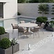 AVH-Collectie Flair Monza dining tuinset 158xH75 cm 7 delig latte keramiek AVH-Collectie Flair Monza dining tuinset 158xH75 cm 7 delig latte keramiek