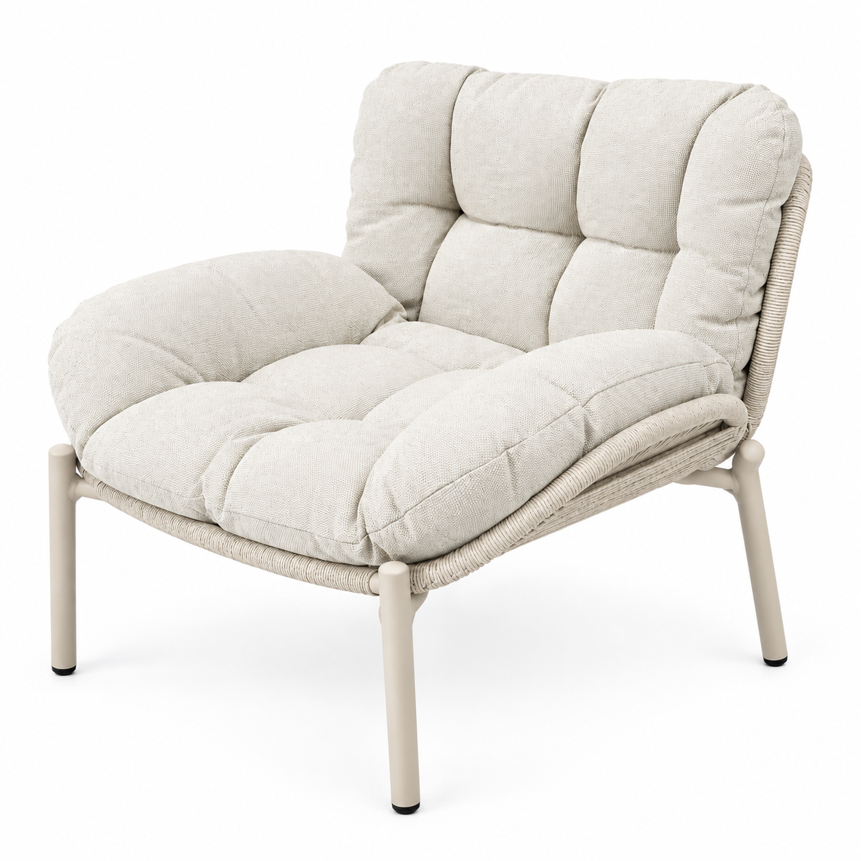 AVH-Collectie Savoy lounge tuinstoel latte