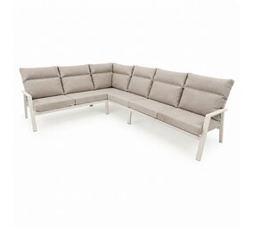 AVH-Collectie Pacific hoek loungeset 4 delig aluminium latte AVH-Collectie Pacific hoek loungeset 4 delig aluminium latte