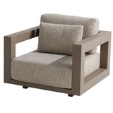 4 Seasons Outdoor Metropolitan loungestoel mocca 4 Seasons Outdoor