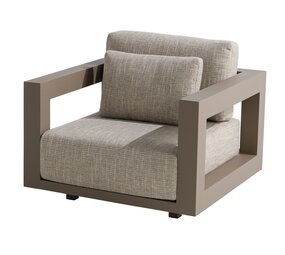 4 Seasons Outdoor Metropolitan loungestoel mocca 4 Seasons Outdoor 4 Seasons Outdoor Metropolitan loungestoel mocca 4 Seasons Outdoor