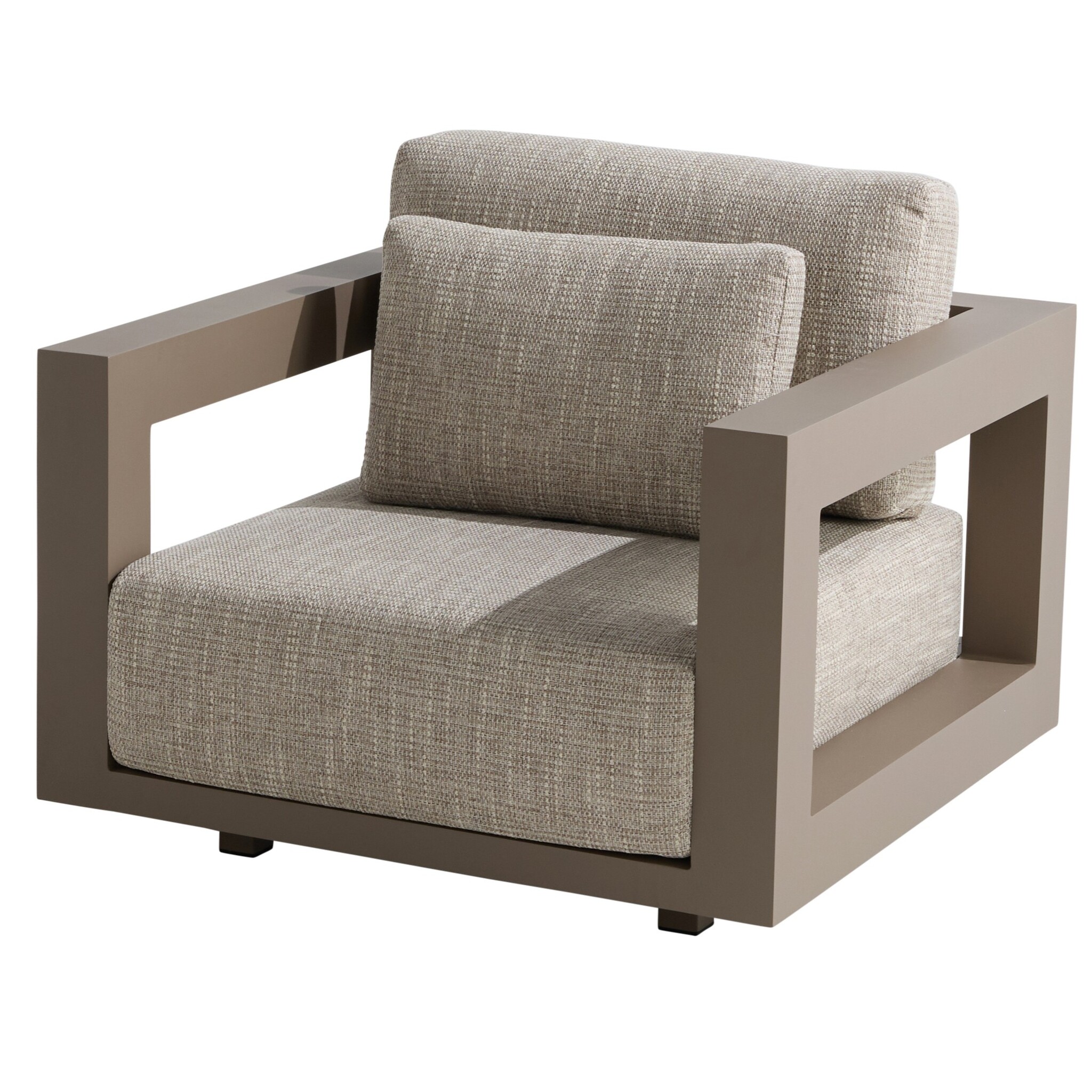 4 Seasons Outdoor Metropolitan loungestoel mocca 