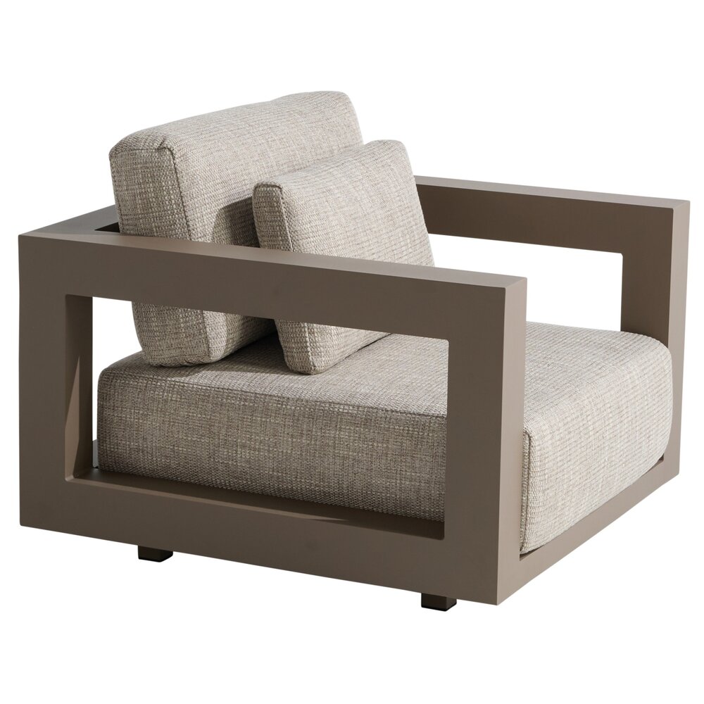 4 Seasons Outdoor Metropolitan loungestoel mocca 4 Seasons Outdoor 4 Seasons Outdoor Metropolitan loungestoel mocca 4 Seasons Outdoor