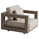 4 Seasons Outdoor Metropolitan loungestoel mocca 4 Seasons Outdoor 4 Seasons Outdoor Metropolitan loungestoel mocca 4 Seasons Outdoor
